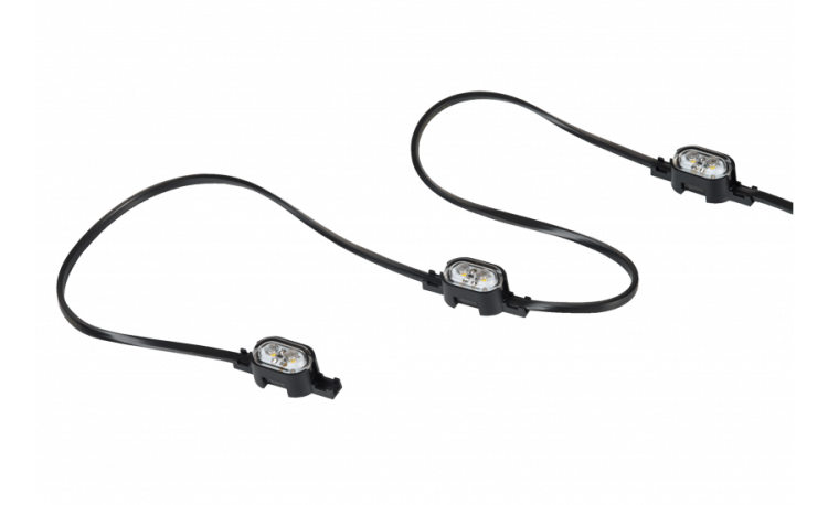 Lampy LED Horpol ZLD 2644 połączone przewodem w jeden ciąg